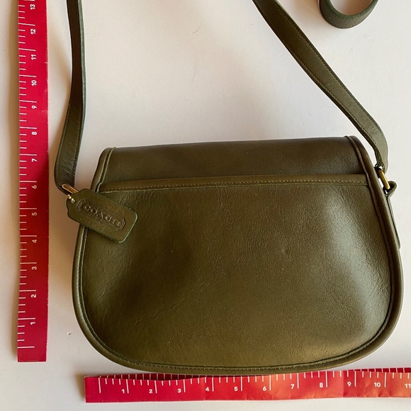 Coach Vintage Prairie 9954 Olive Green Crossbody/Shoulder Bag - Picture 2 of 6